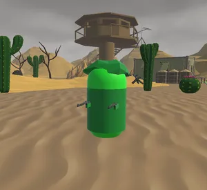 Dual Shotgun character